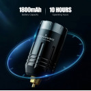 Блок живлення бездротовий Mast 1800mAh P125, чорний