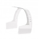 Reusable ruler for sketching T-shaped eyebrows
