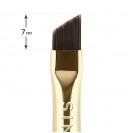 Пензлик для брів Sinart PROBRUSH скошена B103 (жовтий)