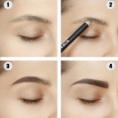 Олівець пудровий для брів Sinart POWDERY EYEBROW 01
