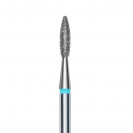 Diamentowy frez trzpieniowy STALEKS PRO flame blue średnica 1.4 mm, część robocza 8 mm