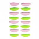 Валики для ламінування Zola Round Curl Pink and Green (S, S1, M, M1, L, L1, XL, XL1)