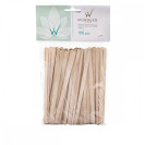 Spatula wooden narrow ItalWax of 140x6 mm (100 pieces/pack)