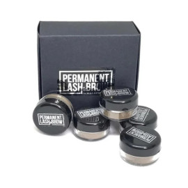 Набір хни для брів Permanent Lash and Brow 5 відтінків по 2,5 г