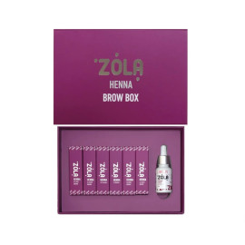 Набір хни ZOLA Henna Box 6 шт по 5 гр