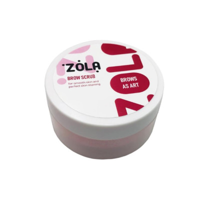 Скраб для брів ZOLA, 50 мл
