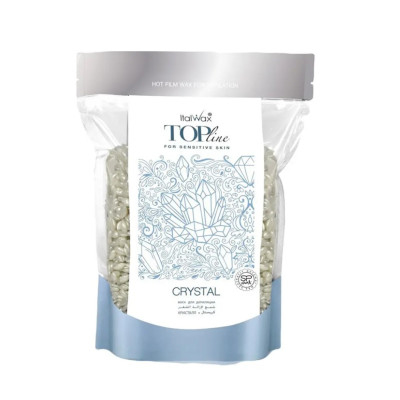 Віск плівковий в гранулах Top Line Кристал білий ItalWax, 750 г