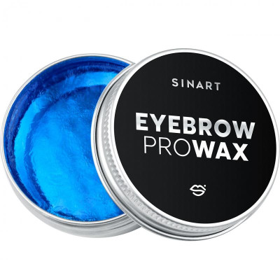 Віск для укладки брів Sinart Eyebrow Pro Wax (блакитний), 30 г