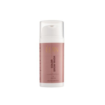 Тонуюча маска для брів 2-в-1 ELAN COLOR BROW MASK, 25 мл, (12 COCOA)
