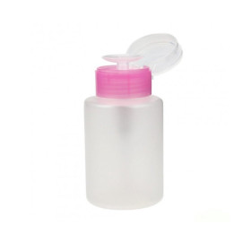 Pump jar 160 ml (pink cap)