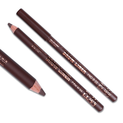 Пудровий олівець для брів ELAN Brow Liner PRO B 01 medium brown