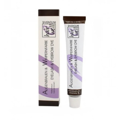 Farba do brwi i rzęs Hair Well, 20 ml (brązowy)