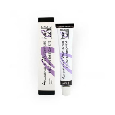 Farba do brwi i rzęs Hair Well, 20 ml (czarna)