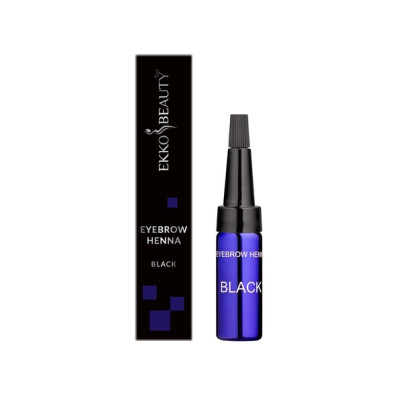 Хна для брів EKKOBEAUTY, black