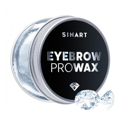 Віск для укладки брів Sinart Eyebrow Pro Wax Crystal (прозорий), 15 г