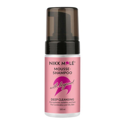 Мус-шампунь з бергамотом Nikk Mole