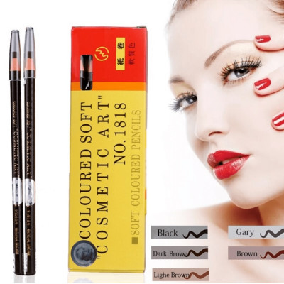 Олівець для розмітки брів Cosmetic art 1818, світло-коричневий