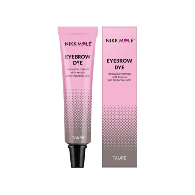 Eyebrow and eyelash tint Nikk Mole, gray-brown tone