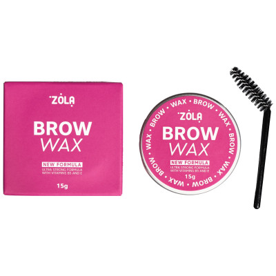 Віск для укладки брів Brow Wax ZOLA, 15 г