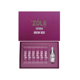 Набір хни ZOLA Henna Box 6 шт по 10 гр