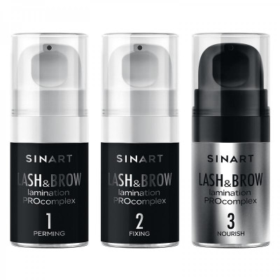 Набір складників для ламінування брів та вій Sinart Lash and Brow lamination Procomplex