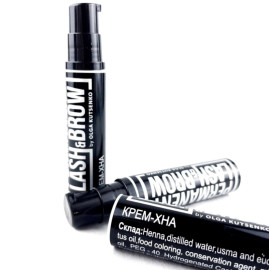 Крем-хна Permanent lash and brow №5 Каштановий, 10 мл