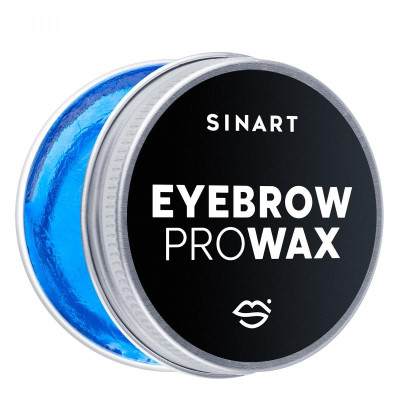 Віск для укладки брів Sinart Eyebrow Pro Wax (блакитний), 15 г
