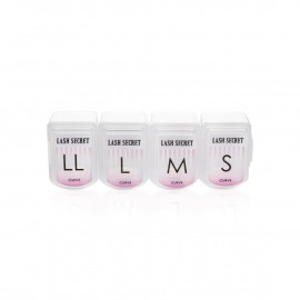 Бігуді з насічками Lash Secret (curve, 4 пари)