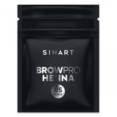Хна Sinart Brow Pro Henna 05 Black (саше 1,5 г)