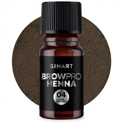 Хна Sinart BROWPRO HENNA 04 Dark Brown, 5 г