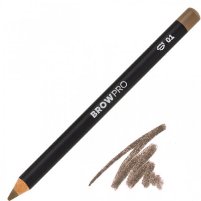 Олівець пудровий для брів Sinart POWDERY EYEBROW 01