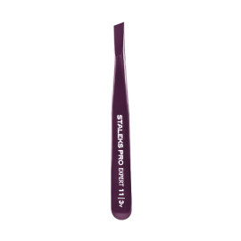 Пінцет для брів STALEKS PRO EXPERT 11 TYPE 3 Violet TE-11/3