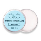 Паста для брів OKO Eyebrow Contour Paste White Pearl, 15 мл