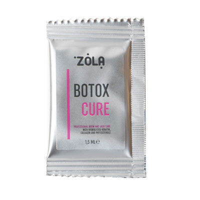 Ботокс для брів і вій в саше ZOLA Botox Cure 1,5 мл