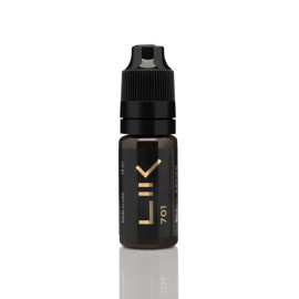 Пігмент Lik Brows 701 Black Brown для перманентного макіяжу, 10 мл