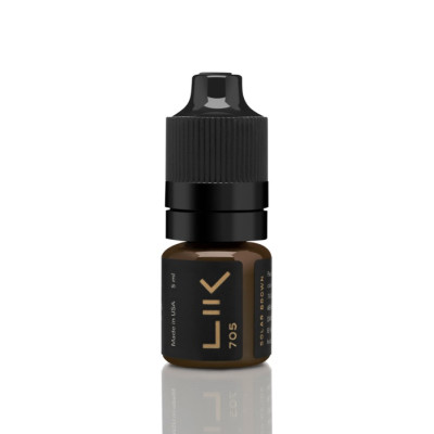Пігмент Lik Brows 705 Solar Brown для перманентного макіяжу, 5 мл