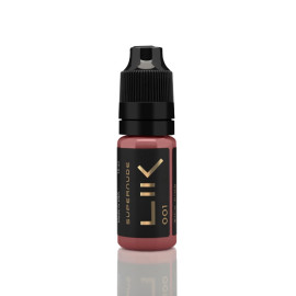 Пігмент Lik Lips 001 Silk Pink для перманентного макіяжу, 10 мл