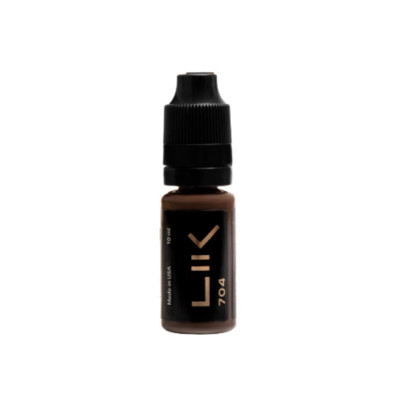 Пігмент Lik Brows 704 Sand Brown для перманентного макіяжу, 10 мл