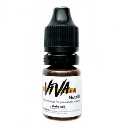 Пігмент Viva Brows 2 Nuttela для перманентного макіяжу, 6 мл
