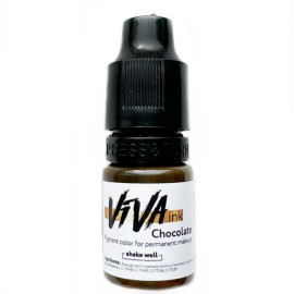 Пігмент Viva Brows 3 Chocolate для перманентного макіяжу, 6 мл