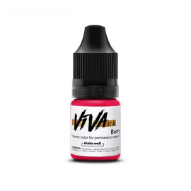 Пігмент для татуажу Viva Lips №6 Berry, 6 мл
