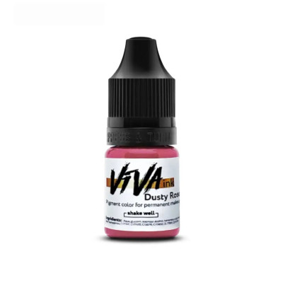 Пігмент для татуажу Viva Lips №11 Dasty Rose, 6 мл