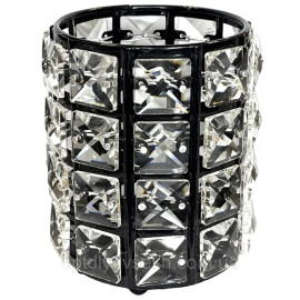 Стакан Crystal круглий (чорний)