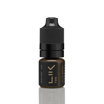 Пігмент Lik Brows 703 Natural Brown для перманентного макіяжу, 5 мл