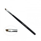 Mileo brush #5 (beveled, dark pile, on a dark leg)