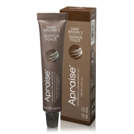 Farba do brwi i rzęs APRAISE PPD FREE nr 3 (ciemny brąz), 20 ml