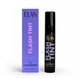 Оклюзивна система фарбування брів та вій ELAN FLASH TINT 11 light brown