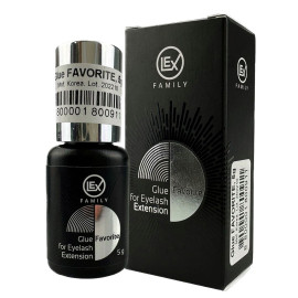 Клей для вій LEX Black Glue FAVORITE, 5ml