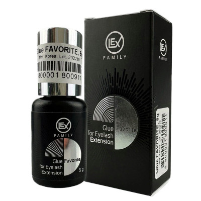 Клей для вій LEX Black Glue FAVORITE, 5ml