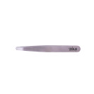 Пінцет професійний для брів ZOLA SILVER (скошений)